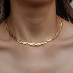 Load image into Gallery viewer, DOUBLE TWISTED NECKLACE
