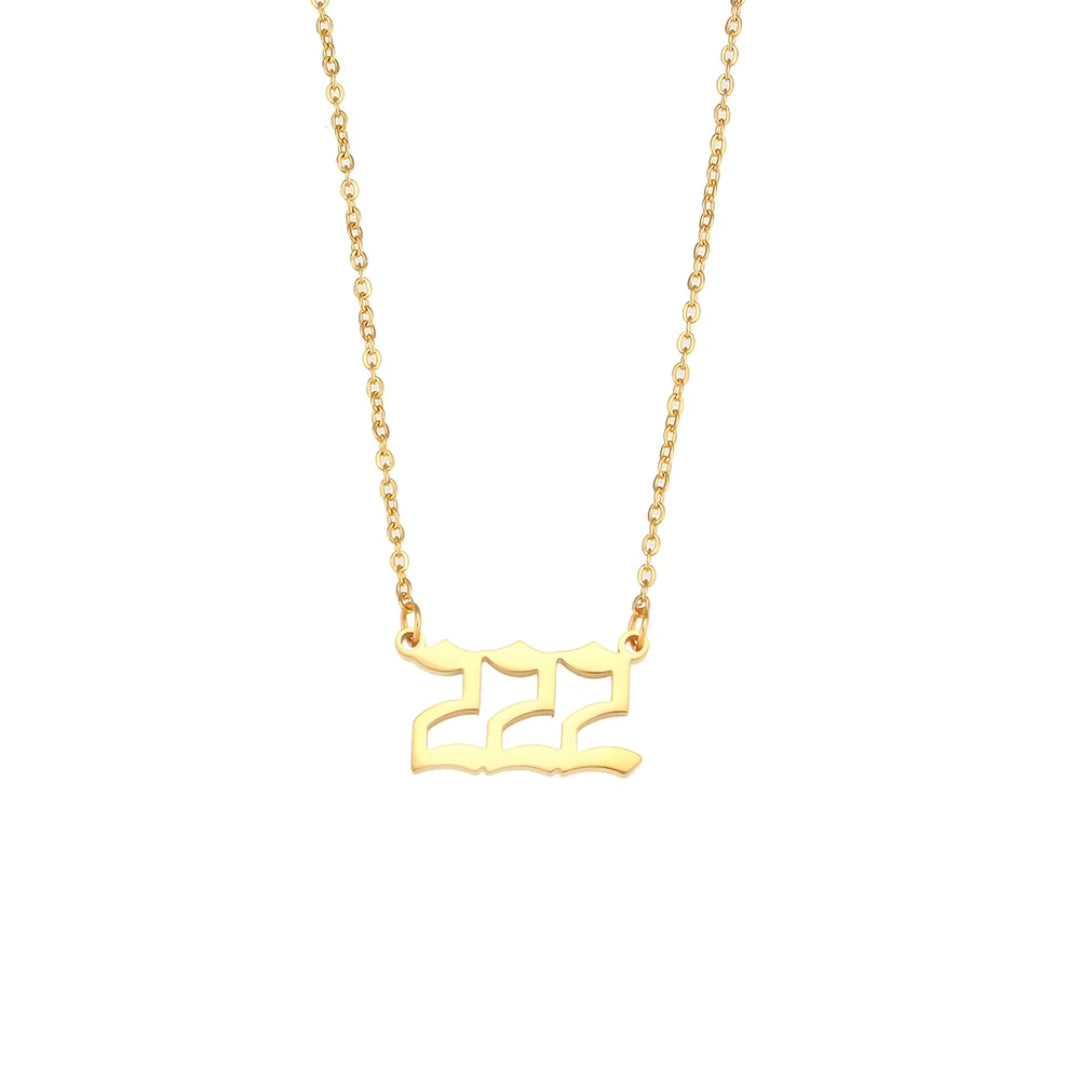 ANGEL NUMBERS NECKLACE