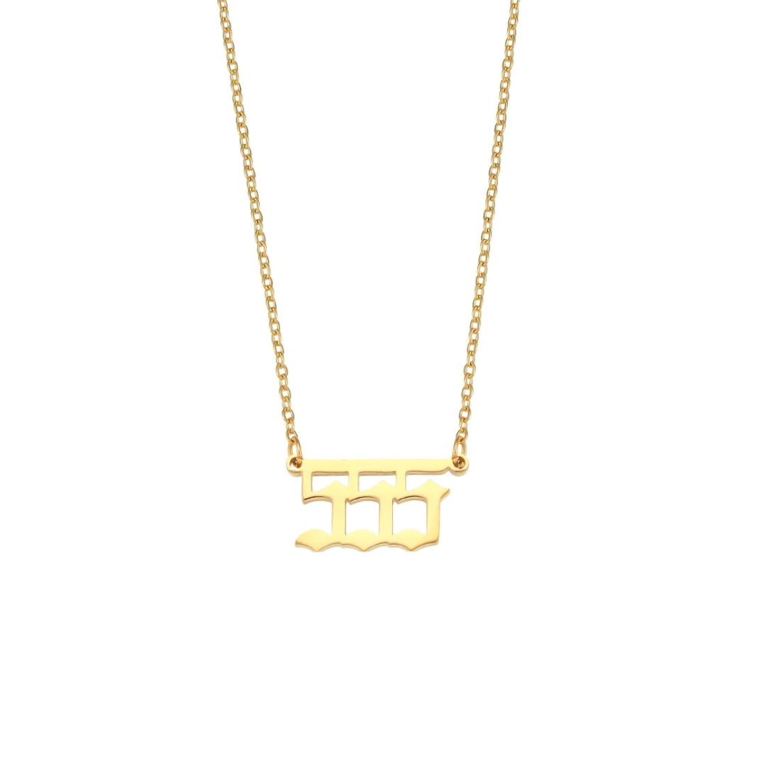 ANGEL NUMBERS NECKLACE