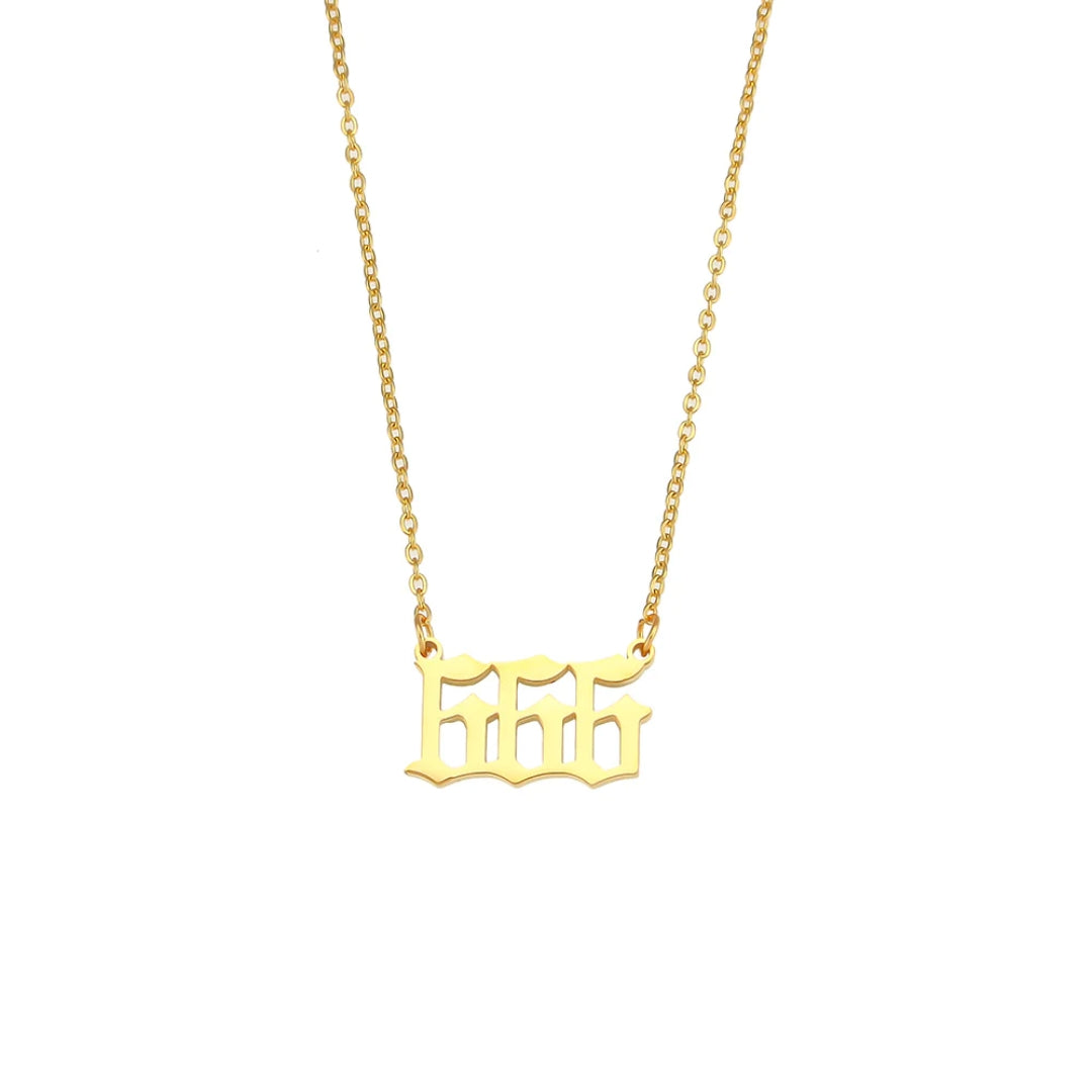 ANGEL NUMBERS NECKLACE